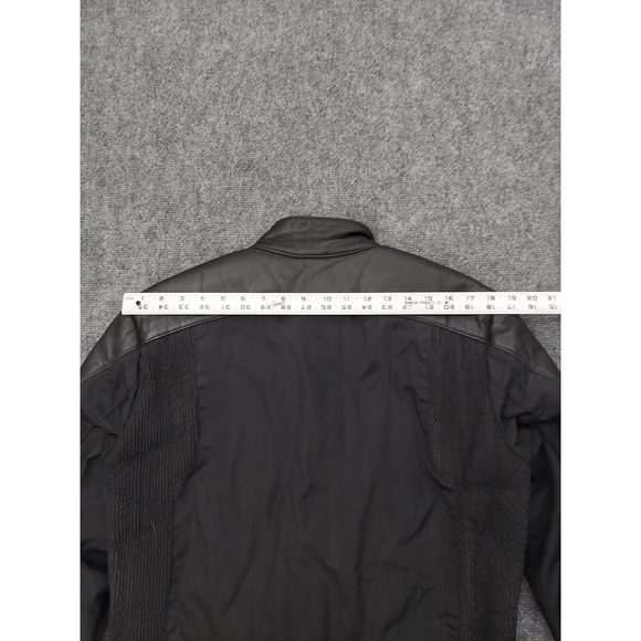 Polaris leather Motorcycle Jacket Mens Large Black Hein Gericke Biker Moto - Picture 15 of 16